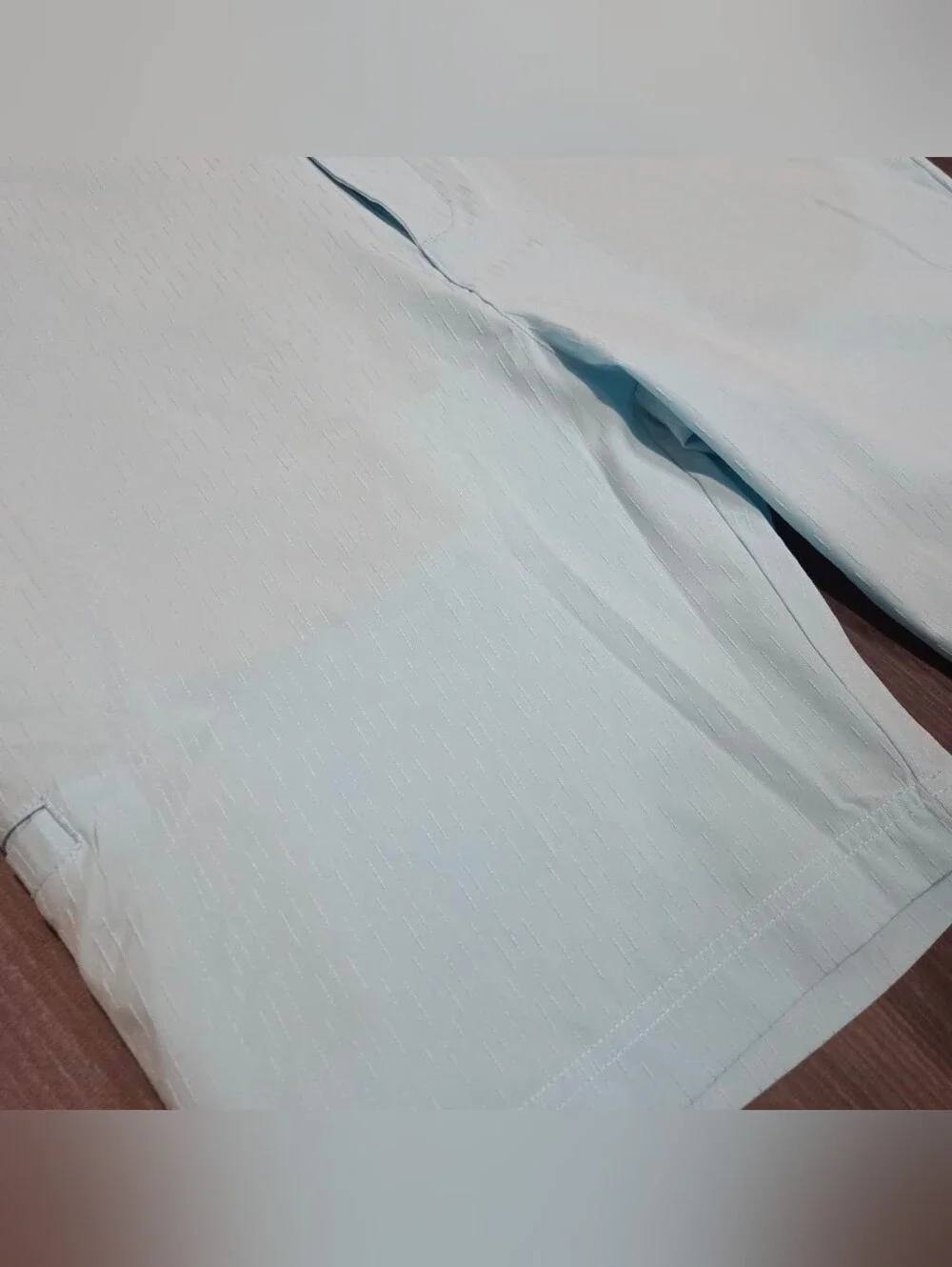 Adidas Mens Size 36 Aqua Blue Ultimate365 Textured Golf Performance Shorts